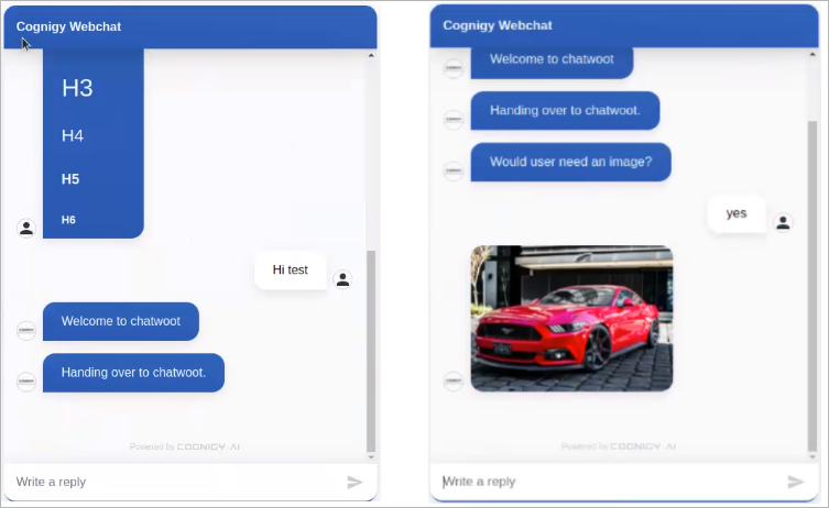 Chatwoot Api Chatwoot | Cognigy - 対話型AI(チャットボット開発プラットフォーム)